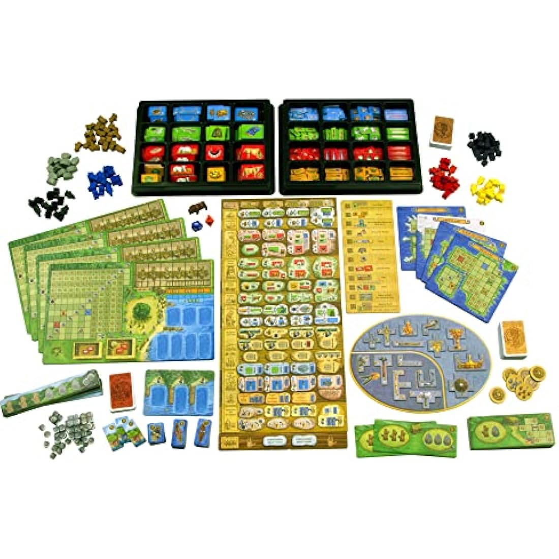 Z-Man Games A Feast for Odin - Viking Strategy Board Game