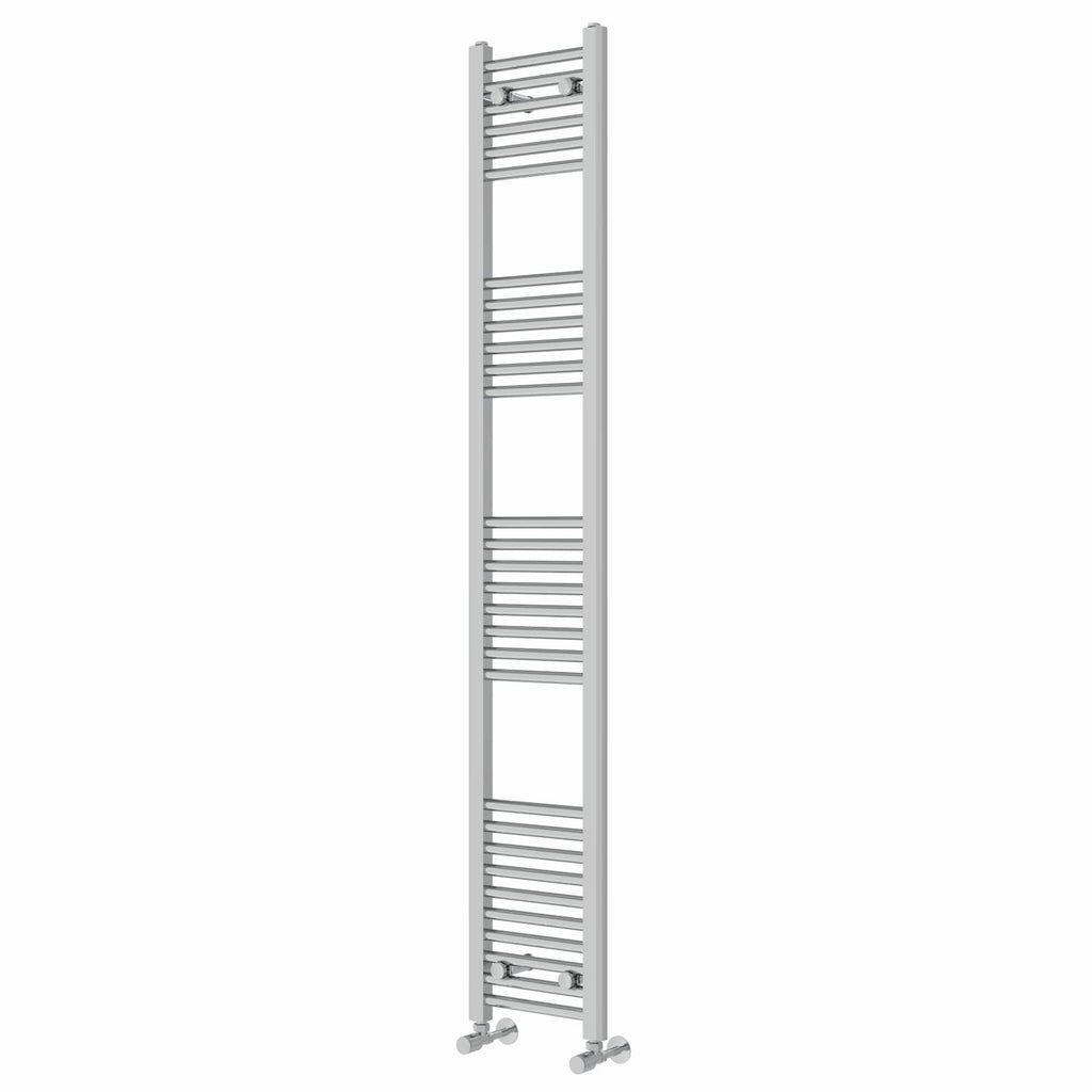 NRG Chrome Straight Central Heating Towel Rail, Heated Radiator 1800×300mm