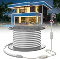 SUCIKORIO 50m Neon LED Strip Light | 6000K Cold White IP65 Waterproof
