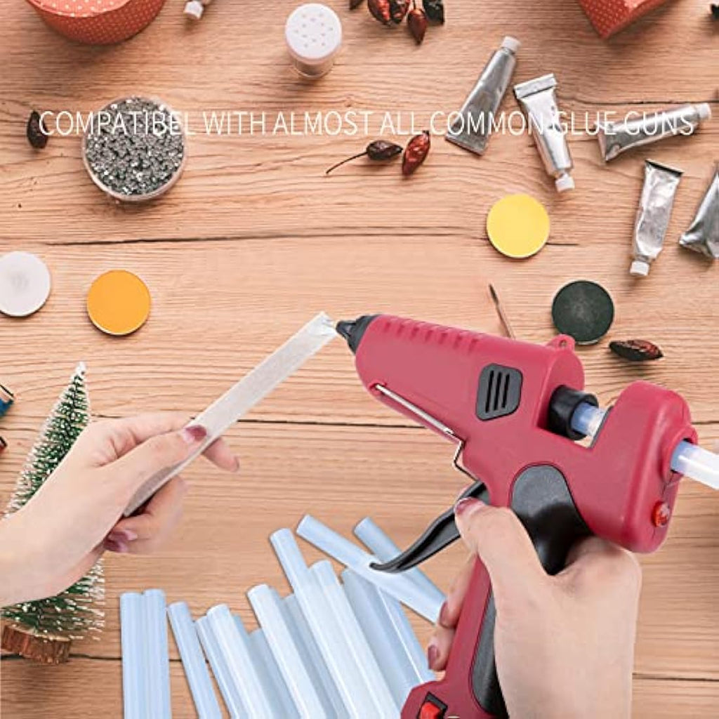 Beeway Hot Glue Gun Sticks | 7mm x 100mm | 125 Pack for DIY Crafts