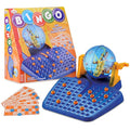 Toyrific Classic Bingo Game Set - 90 Numbered Balls and 72 Cards