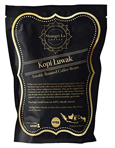 Shangri-La Wild Kopi Luwak Coffee Whole Beans – Ethical Indonesian Roast