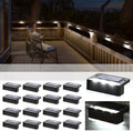 Solpex Solar Step Lights | 16 Pack IP65 Waterproof LED Fence Lights