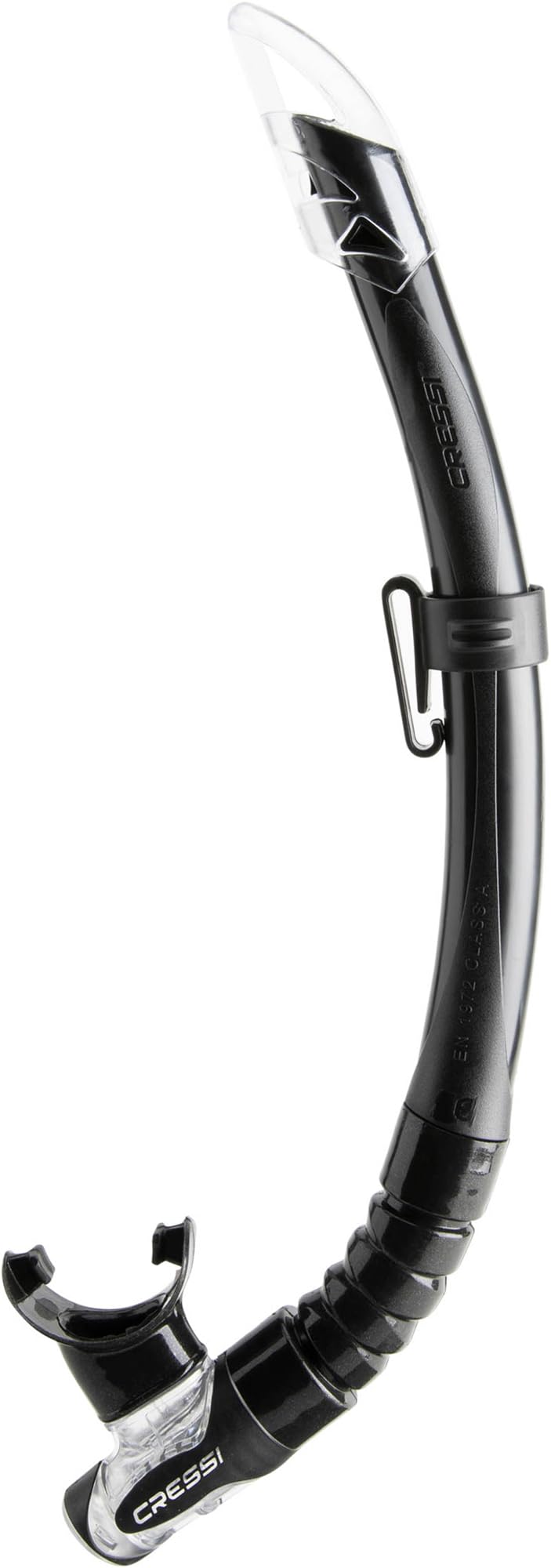 Cressi Matrix & Gamma Diving Snorkelling Set – Low Volume Mask - Black
