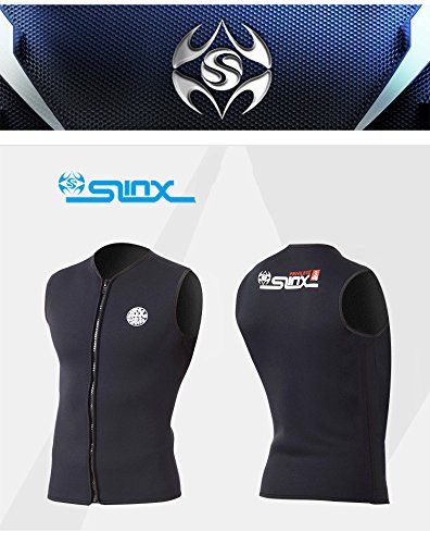 PAWHITS 3mm Neoprene Wetsuit Top | Sleeveless Thermal Swim Vest