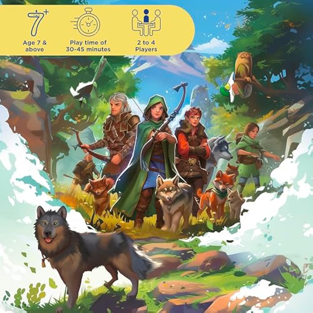Thames & Kosmos Legends of Andor: Family Fantasy Strategy Board Game