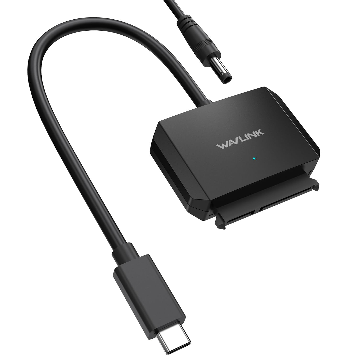 WAVLINK USB C to SATA III Adapter for 2.5/3.5 Inch HDD SSD with Power Supply