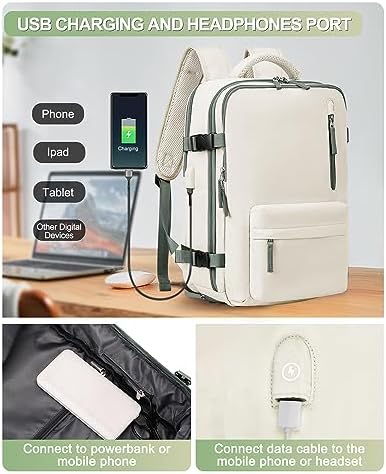 40L Travel Backpack | Airline Approved Laptop Gym Bag