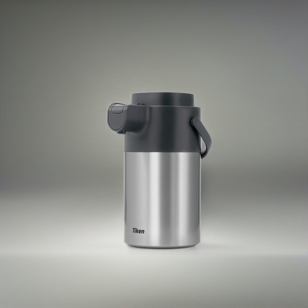 Tiken 3L Airpot Coffee Dispenser | Stainless Steel Thermal Carafe