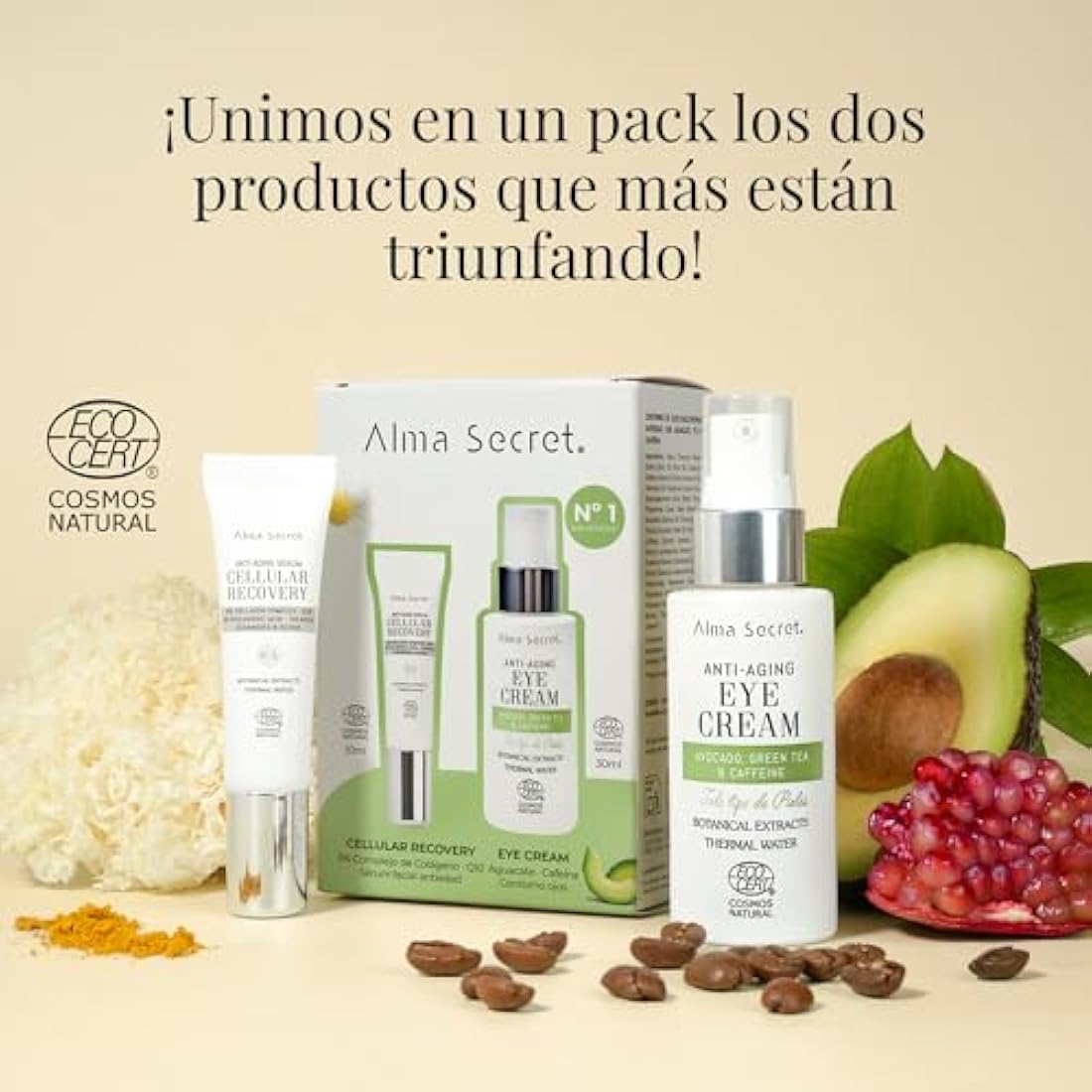 Anti-Aging Skin Care Pack – Eye Contour & Facial Serum