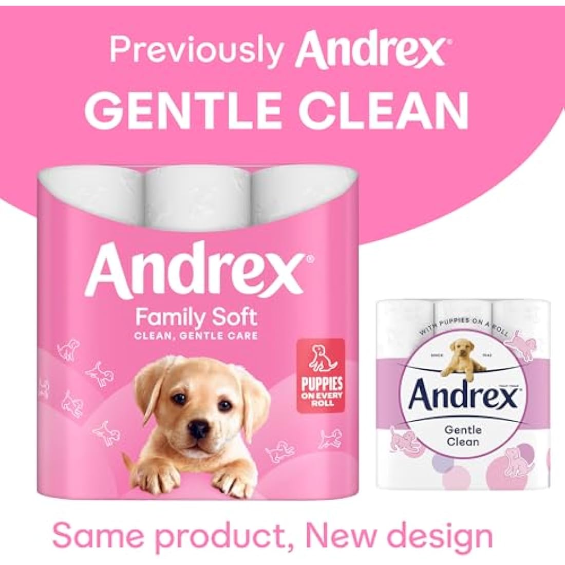 Andrex Family Soft Toilet Paper – 24 Bulk Rolls | 170 Sheets Per Roll