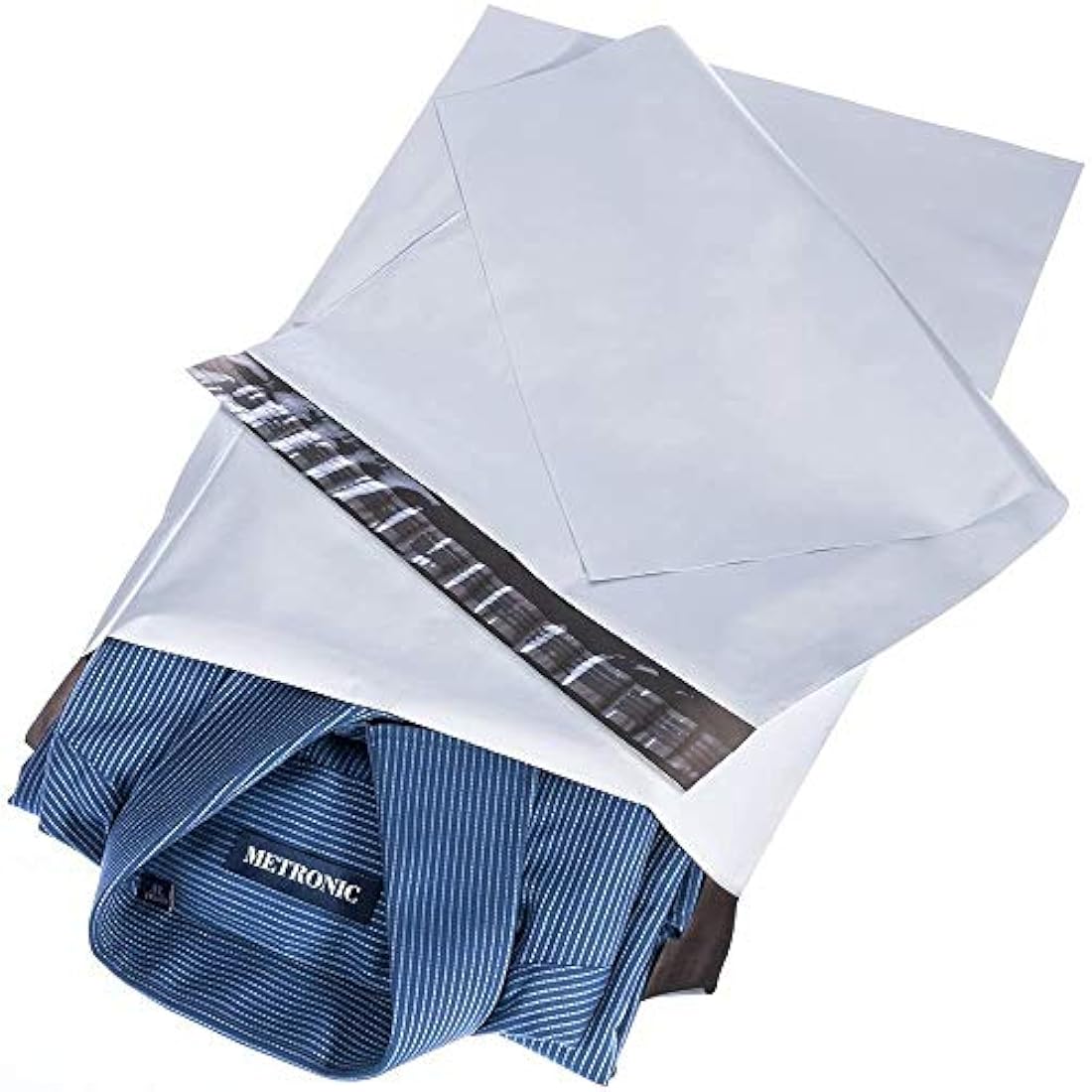 Switory White Poly Mailers | 12x16 Inch Self-Seal Mailing Bags | 100 Pack