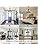ASHUAQI 4-Light Wagon Wheel Chandelier – Rustic Black Farmhouse Pendant
