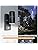 Unikcst PIR Motion Sensor Outdoor Wall Light - Black IP44 LED Security Lamp