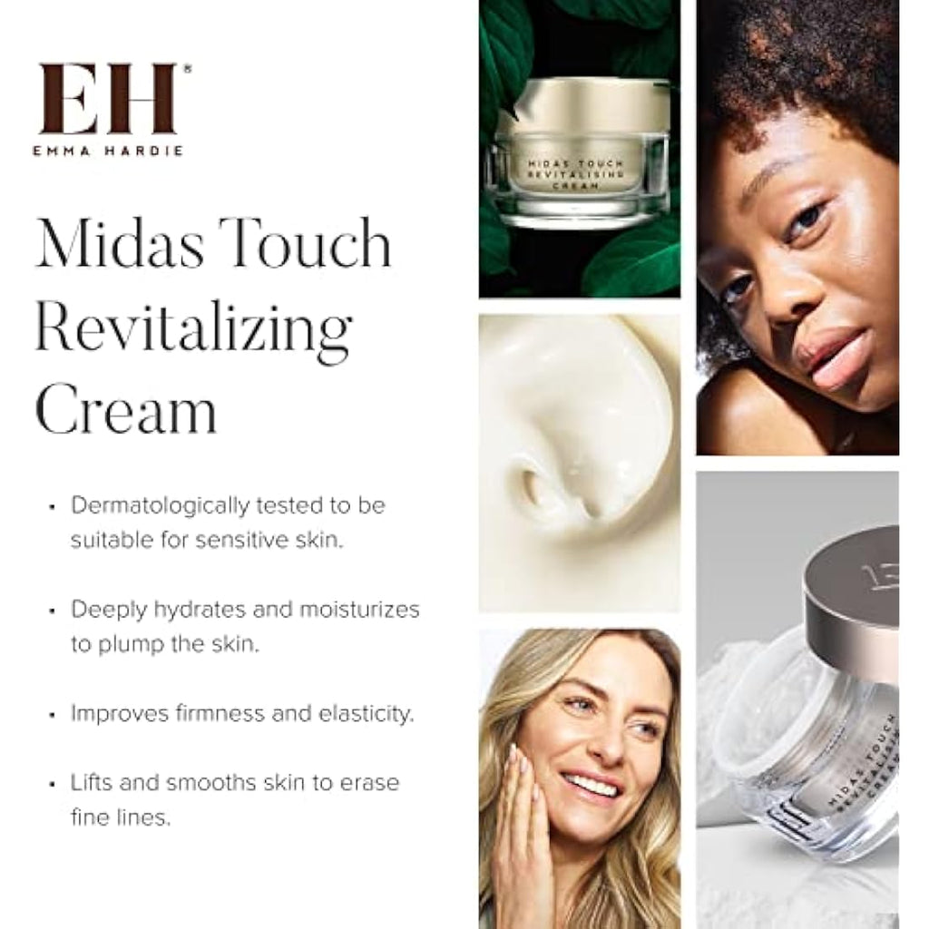 Emma Hardie Midas Touch Revitalising Face Cream with Hyaluronic Acid - 50ml