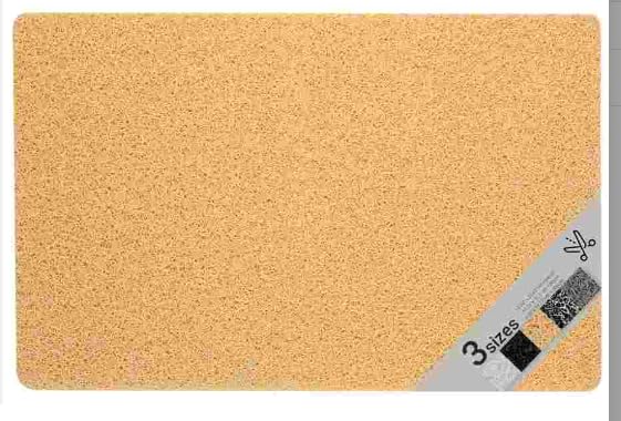 COSYLAND Non-Slip Shower Mat | 40x100cm Soft PVC Loofah Bath Mat