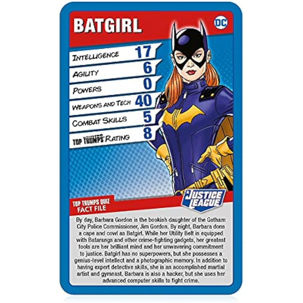 Top Trumps Justice League Card Game | DC Comics Superhero Specials