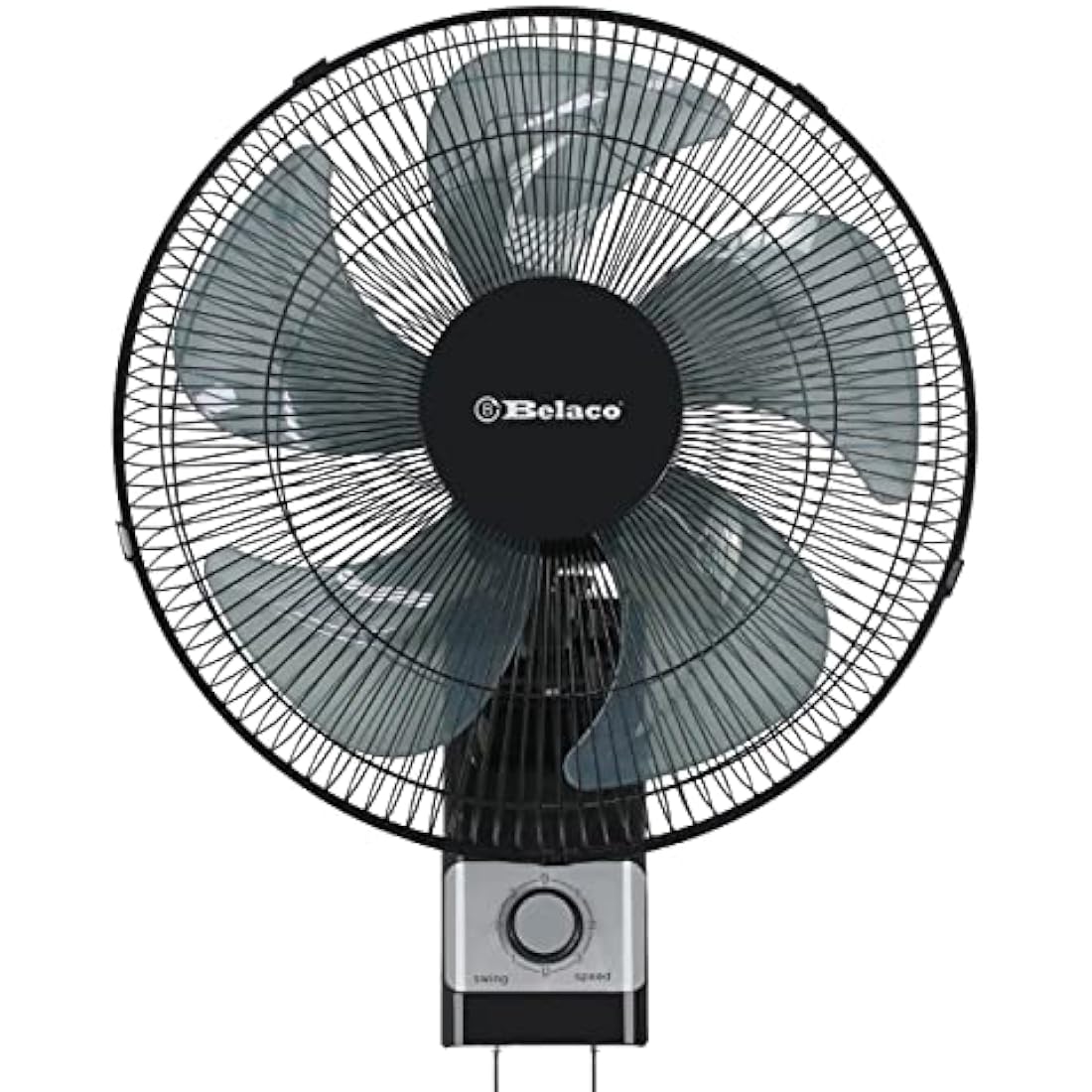 Belaco 16 Inch Wall Mounted Fan – 3-Speed Oscillating Cooling Fan