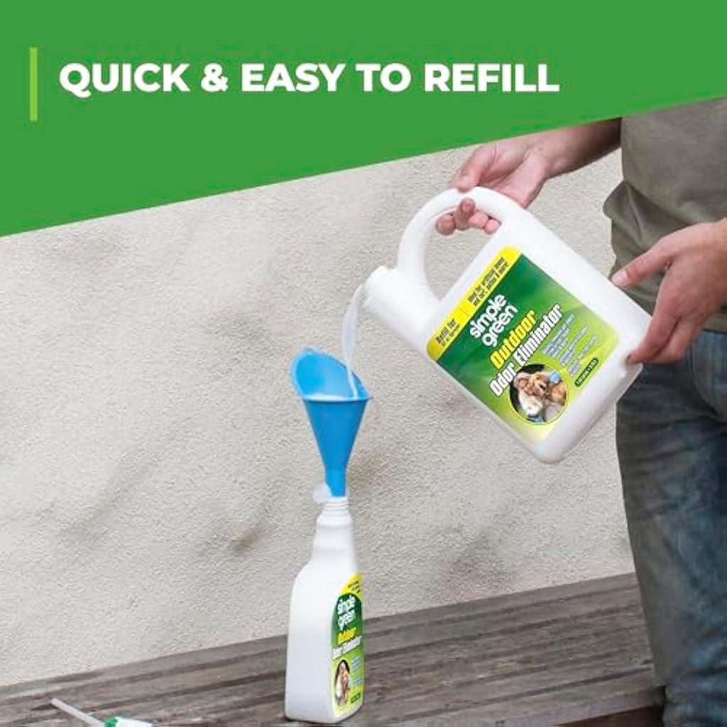 Simple Green Pet Outdoor Odor Eliminator - 1 Gallon Enzyme Refill