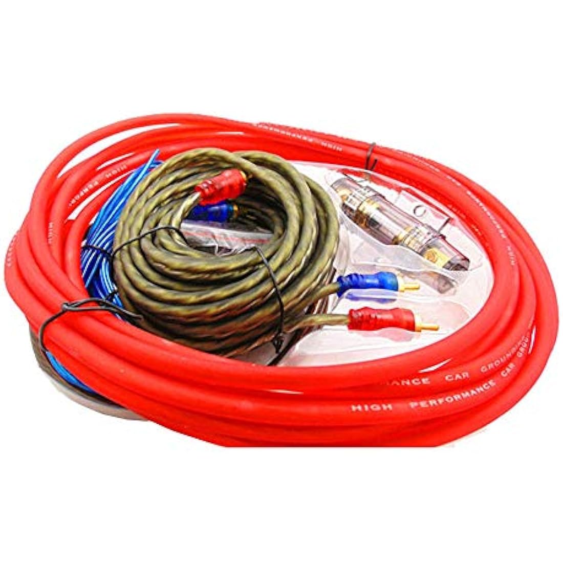 8 Gauge Car Amplifier Wiring Kit | Subwoofer Power Cable