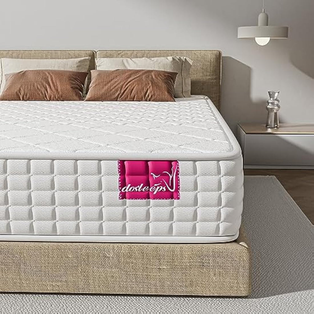 Dosleeps 3FT Single Pocket Sprung Memory Foam Orthopaedic Mattress