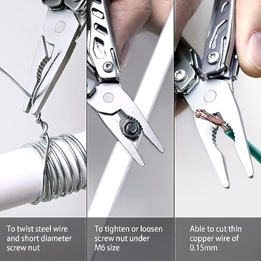 NexTool Mini Flagship 10-in-1 Multi-Tool | Stainless Steel EDC Pliers