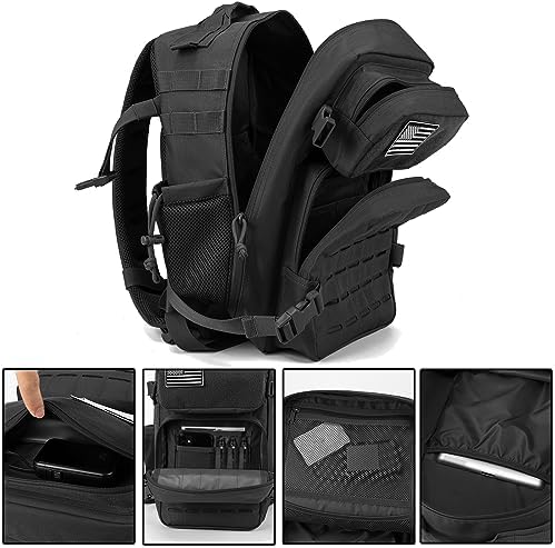 Military Tactical Backpack – Molle Hiking Rucksack 45L