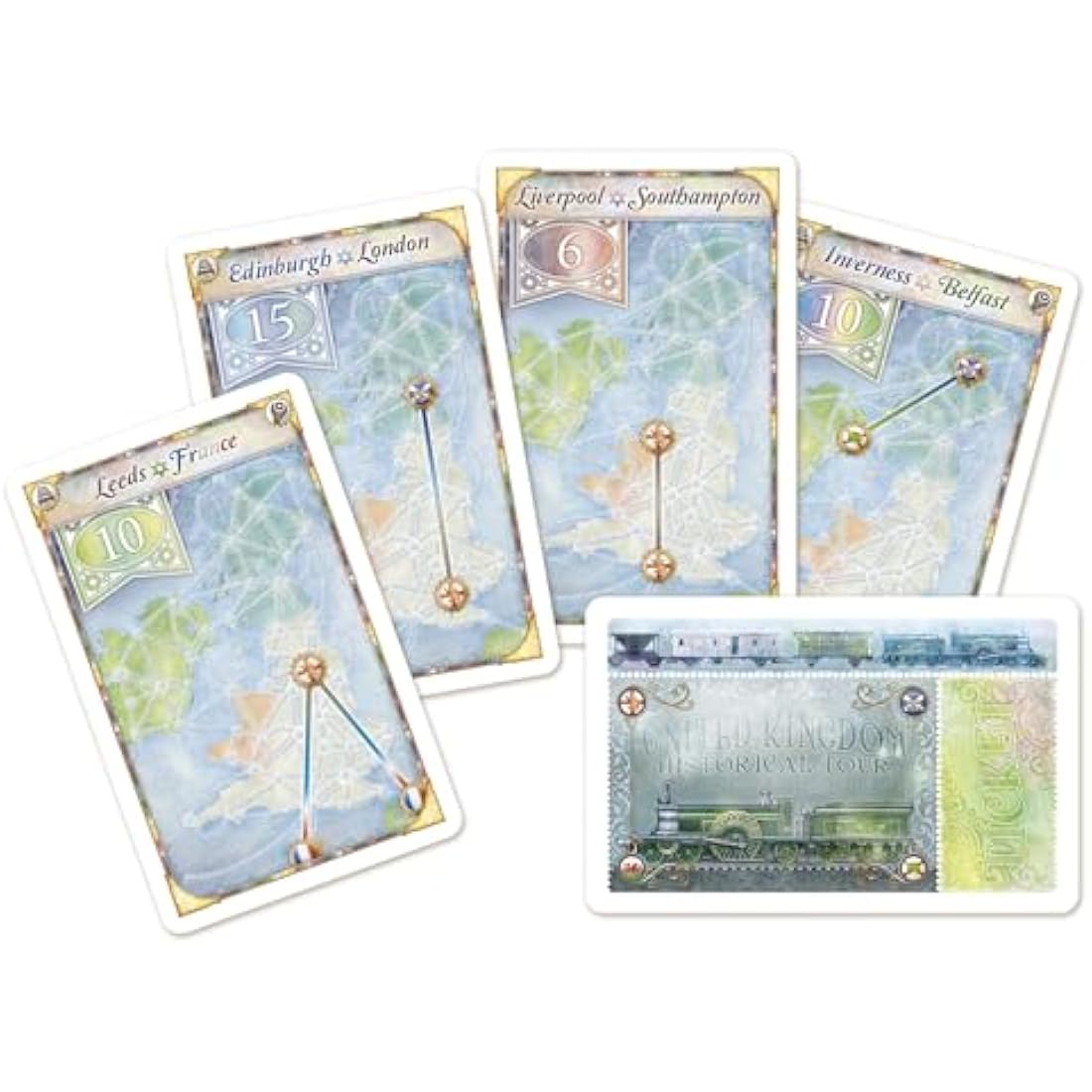 Days of Wonder Ticket to Ride: United Kingdom & Pennsylvania Expansion