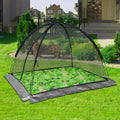 Kapler 17x13FT Pond Cover Netting | Durable Nylon Dome with Zipper