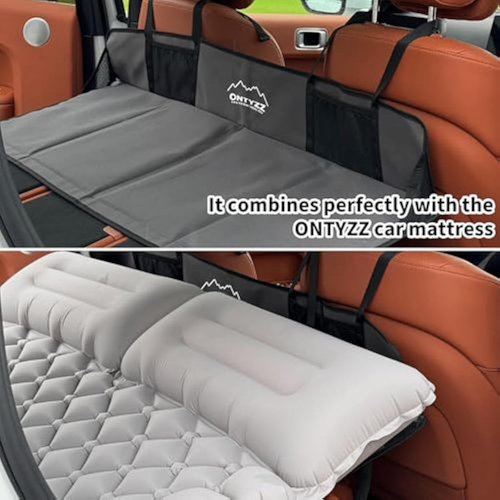ONTYZZ Non-Inflatable Car Back Seat Extender | Foldable SUV Camping Mattress