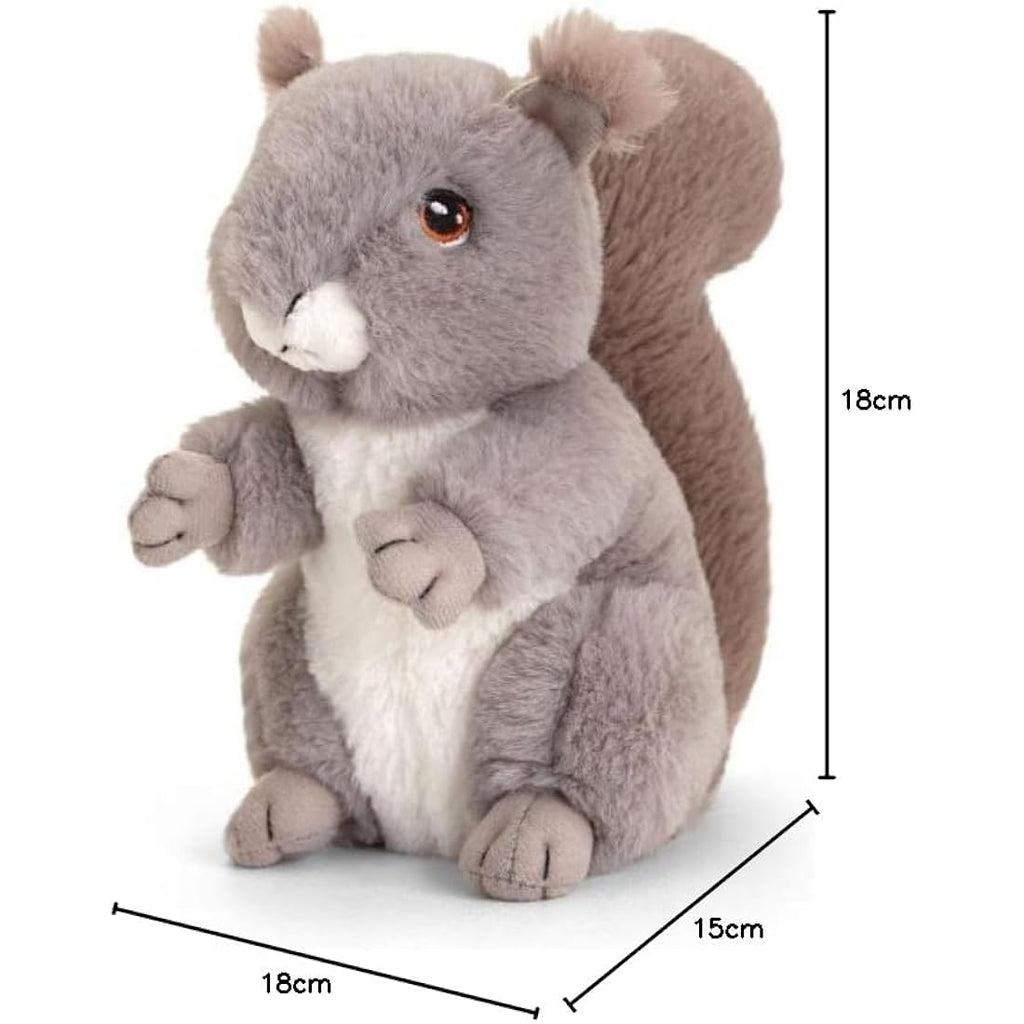 Deluxe Paws Squirrel Plush – 100% Recycled Eco-Friendly Soft Toy