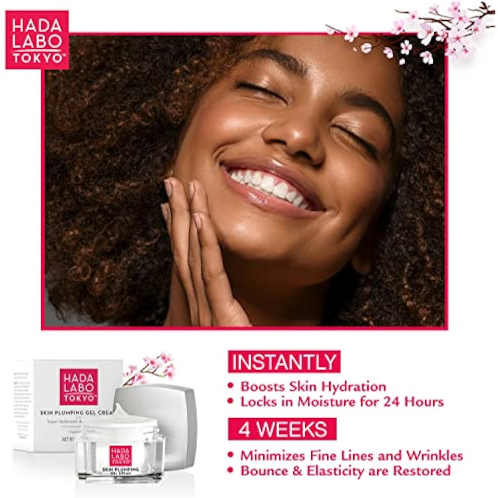 Hada Labo Tokyo Skin Plumping Gel Cream – Hydrating Fragrance Free, 50ml