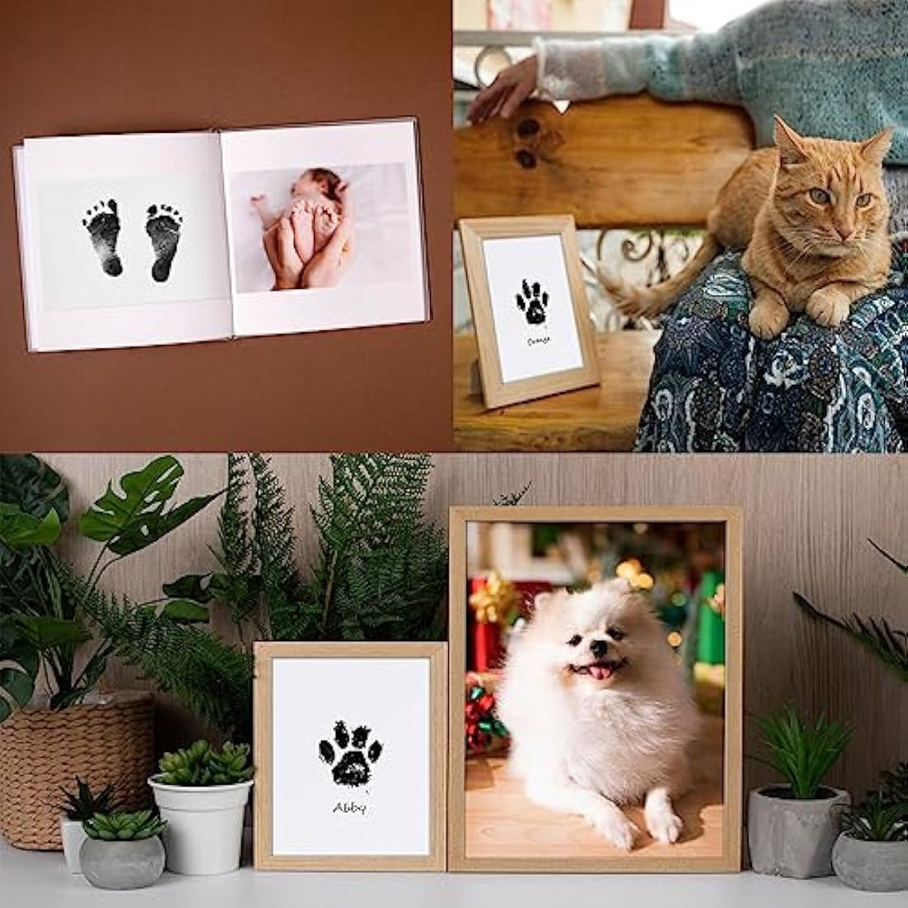 Jolof Store Inkless Paw Print Kit – Baby Handprint and Footprint Set