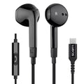 Ludos FEROX USB C Headphones – Wired Earbuds for iPhone 16 15 & Samsung