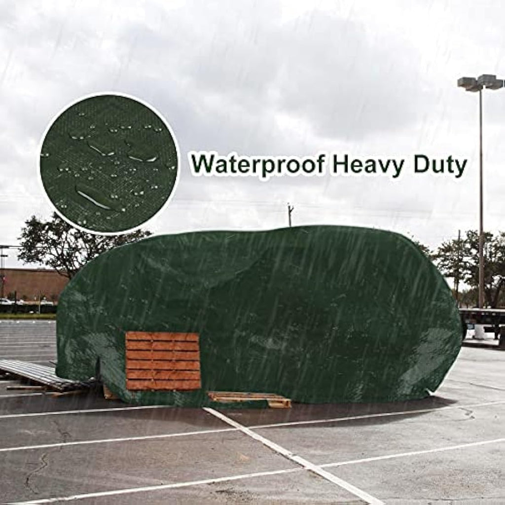 Onarway Waterproof Heavy Duty Tarp – 3m x 5m Reinforced PE Cover