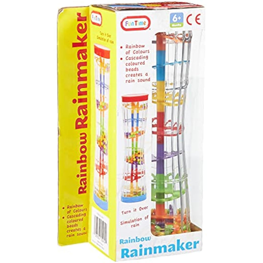 Jolof Store Rainbow Rainmaker - Sensory Rain Sound Toy for Ages 6m+