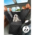 NZONPET 4-in-1 Dog Car Seat Cover | Waterproof Back Seat Hammock - Black