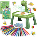Jolof Store Dinosaur Drawing Projector Table - Kids Art Desk with 72 Patterns
