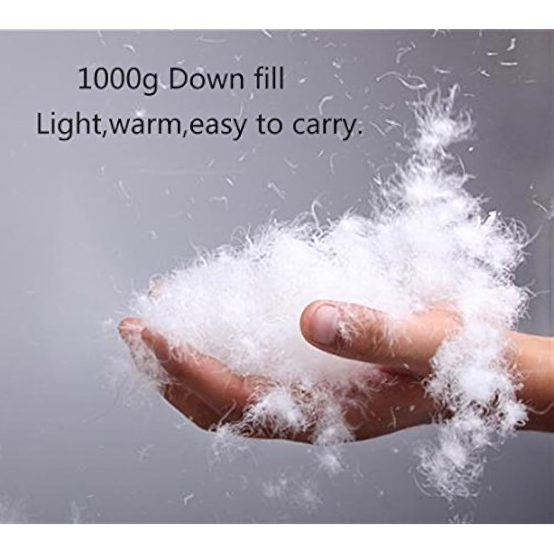 Ultralight Duck Down Sleeping Bag – Waterproof & Rectangular