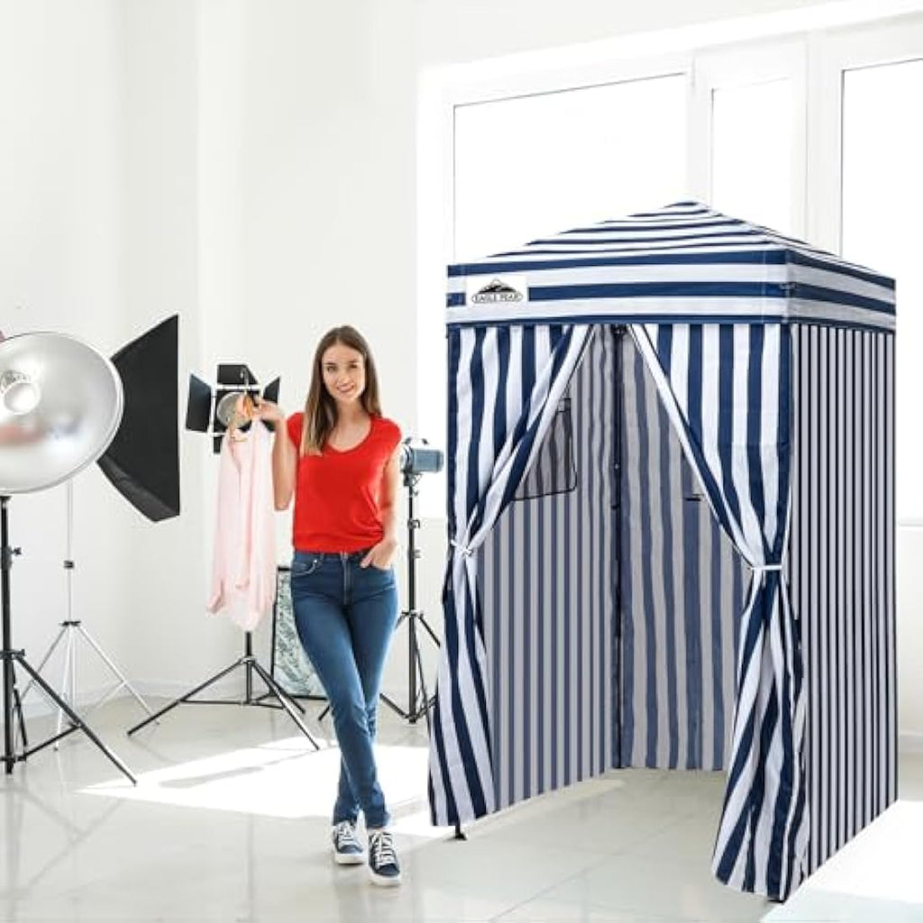 EAGLE PEAK Pop-up Privacy Changing Room – 4x4 Portable Cabana Canopy