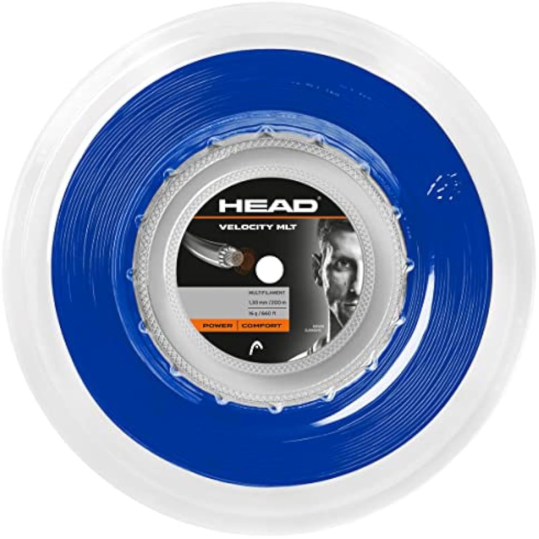 HEAD Velocity MLT Multifilament Tennis String - 1.25mm / 17g - 12m