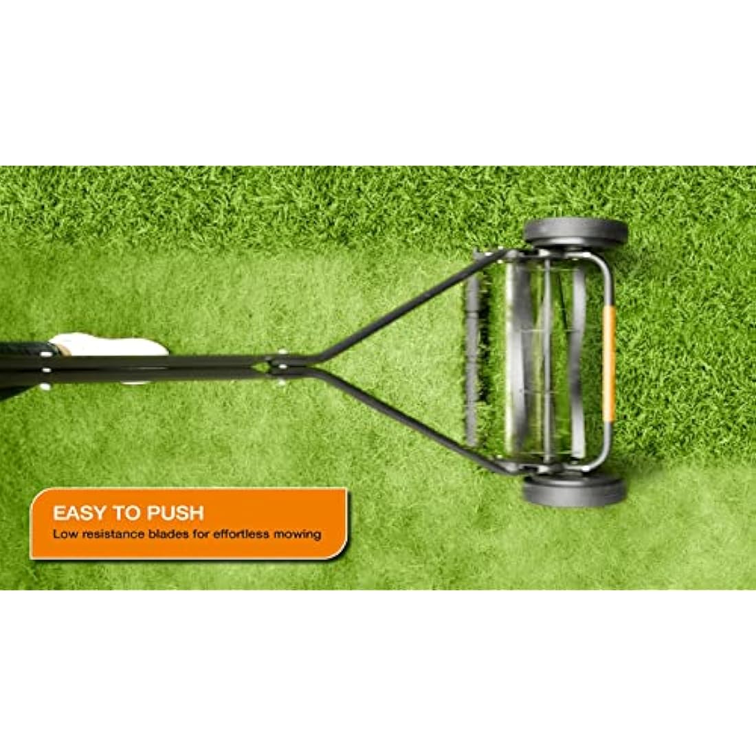 Flymo H400 Manual Cylinder Push Lawn Mower – 40cm Cutting Width