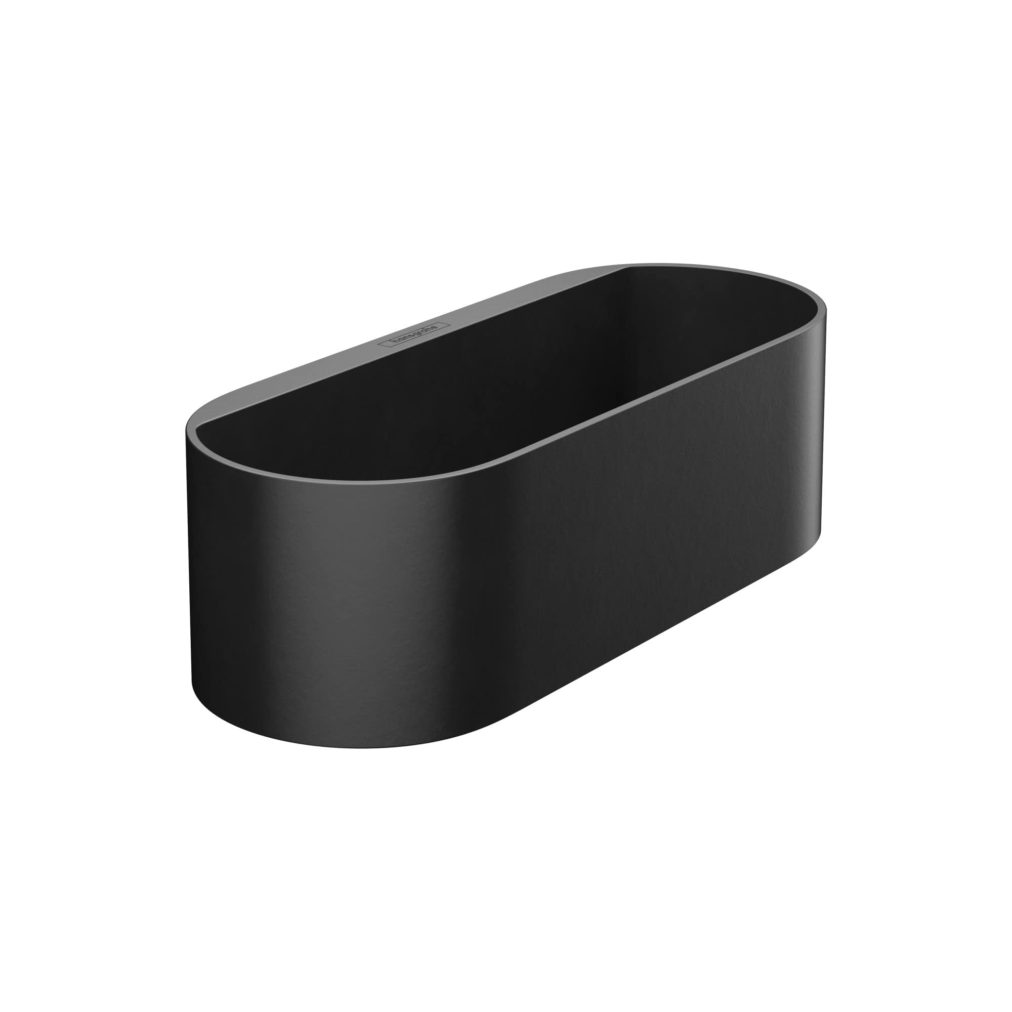 Hansgrohe WallStoris Deep Storage Basket – Matt Black Shower Organizer