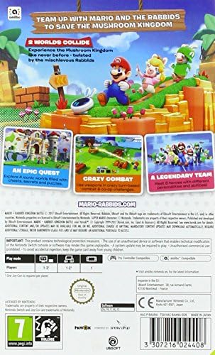 Mario + Rabbids Kingdom Battle - Nintendo Switch Tactical RPG Strategy