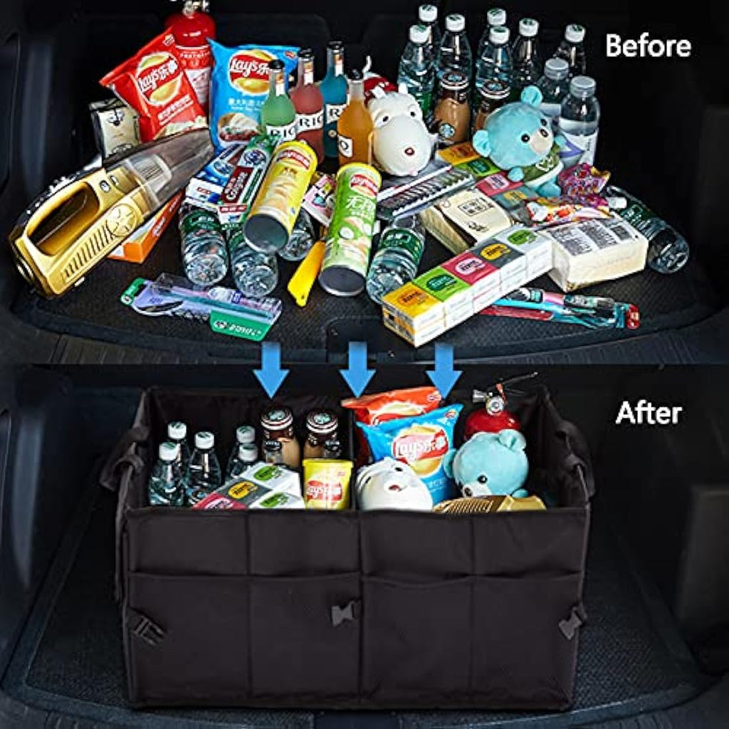 Car Boot Organiser | 60L Foldable 600D Oxford Trunk Bag