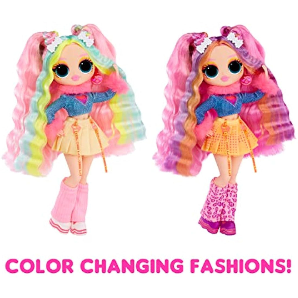 L.O.L. Surprise OMG Sunshine Makeover Bubblegum DJ Colour Change Doll