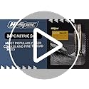 Hi-Spec 40pc Metric Tap and Die Set | M3-M12 Alloy Steel Threading Tools