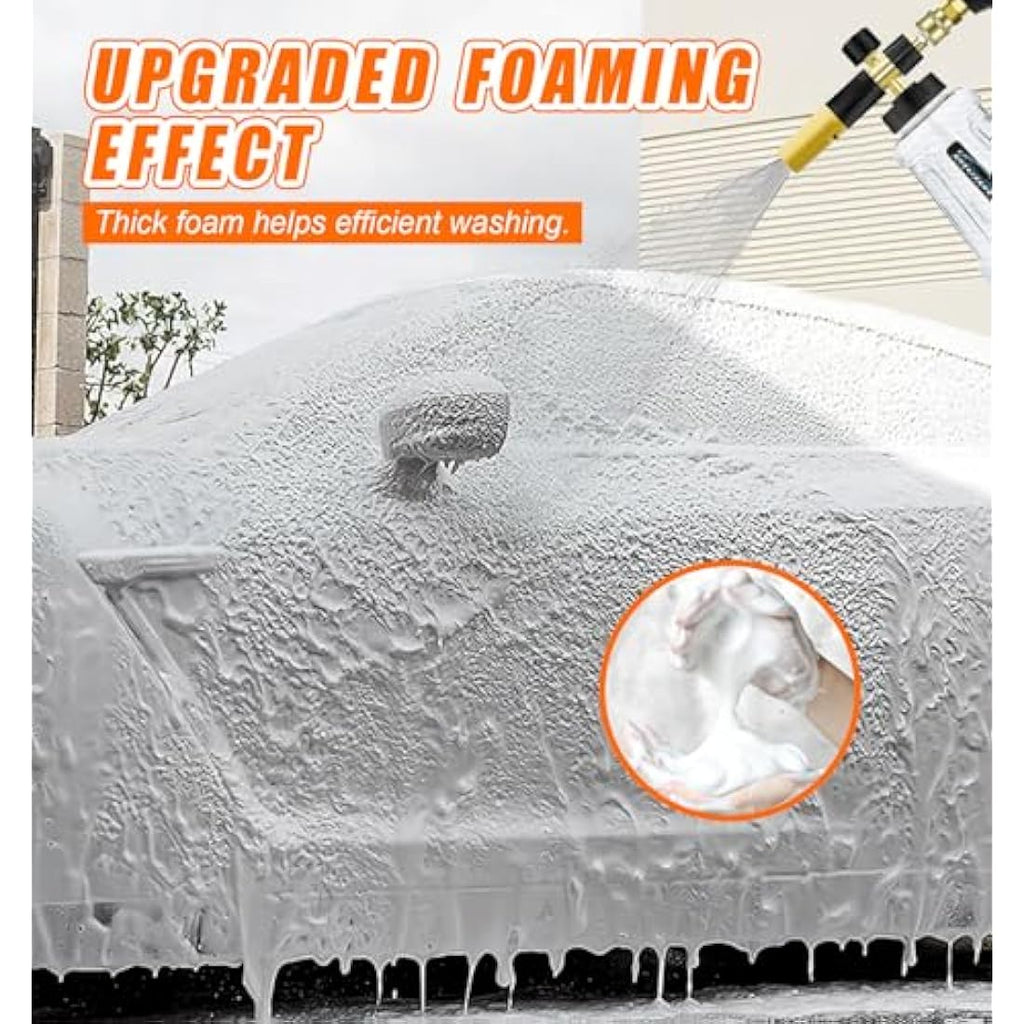 DANCINGBOAR Foam Cannon | 1L Snow Foam Lance for 1/4 Quick Connect