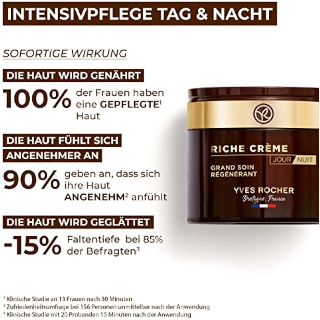 Yves Rocher Rich Crème Intensive Day & Night Face Cream - 75ml