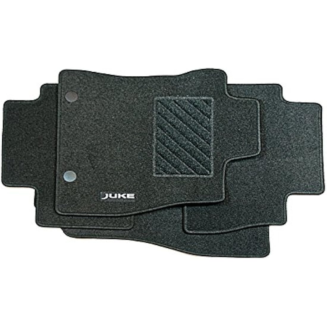 Nissan Juke Genuine Tailored Textile Car Mats - Black (KE7551K021)